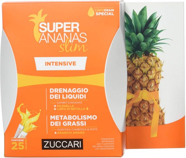 Zuccari Super Ananas Slim INTENSIVE 25 stick-pack x 10ml